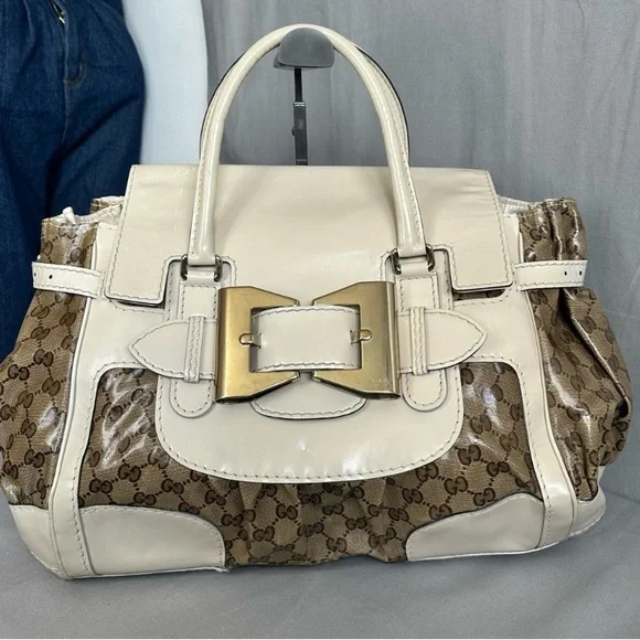 GUCCI Only Used Once! Large Monogram Tote Dust Bag Included - Picture 1 of 13